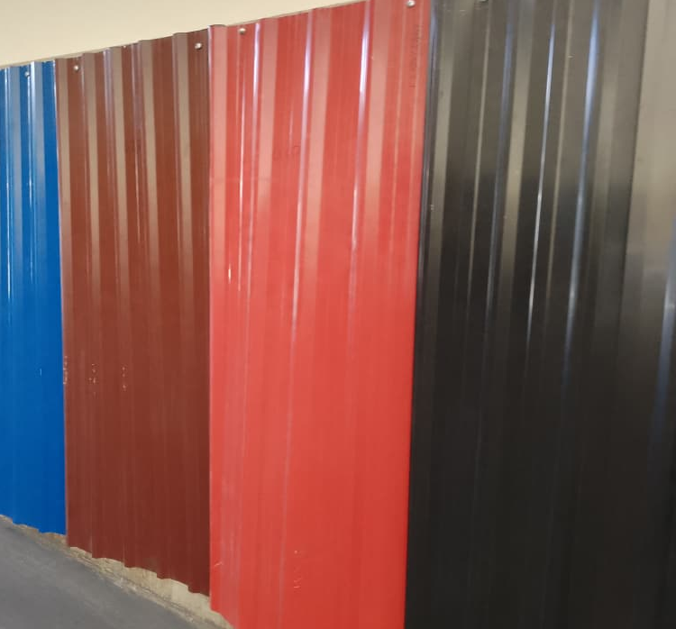 Colored Box Profile Roofing Mabati